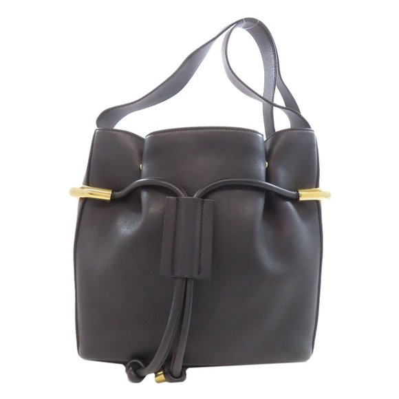 CHLOE Black Leather Shoulder Bag - Picture 1 of 11